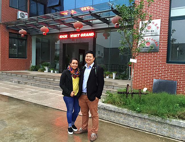 熱烈歡迎巴拿馬客戶Paulo Mock先生來我公司參觀指導