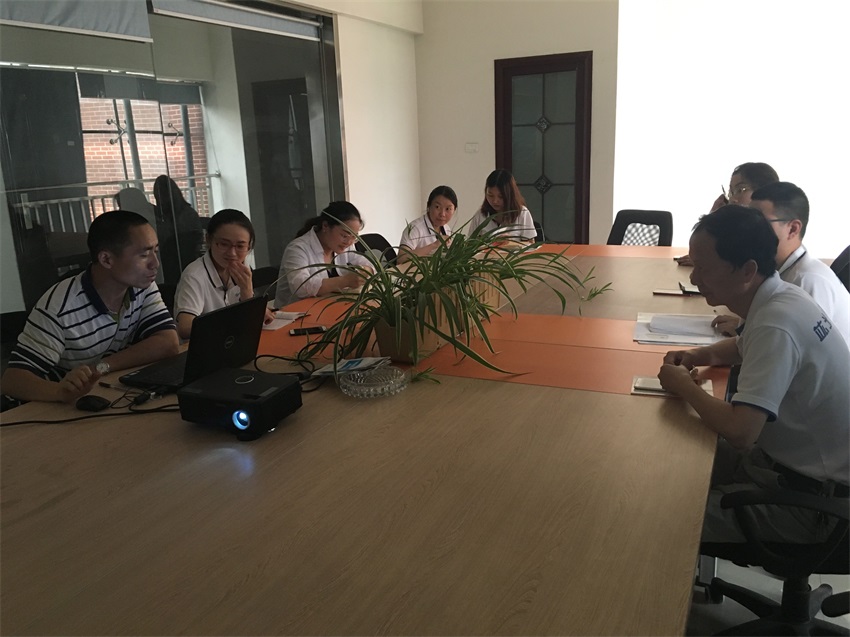 我司組織員工產(chǎn)品知識培訓