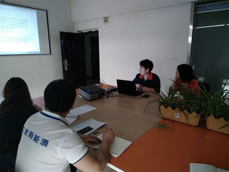 我司組織產(chǎn)品知識培訓